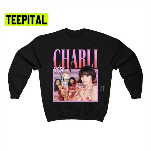 Charli Xcx Retro Vintage Art Unisex Sweatshirt