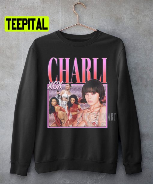 Charli Xcx Retro Vintage Art Unisex Sweatshirt