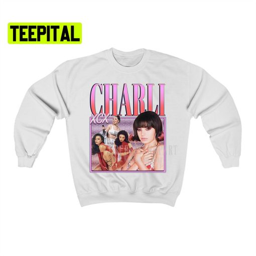 Charli Xcx Retro Vintage Art Unisex Sweatshirt