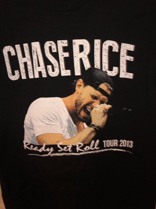 Chase Rice 2013 Tour Size Medium Country Ready Set Roll T-Shirt