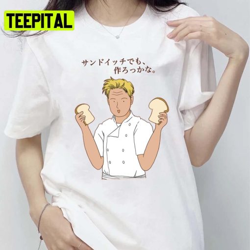 Chef Ramsay Sandwich Time Hells Kitchen Gordon Ramsay Illustration Unisex T-Shirt