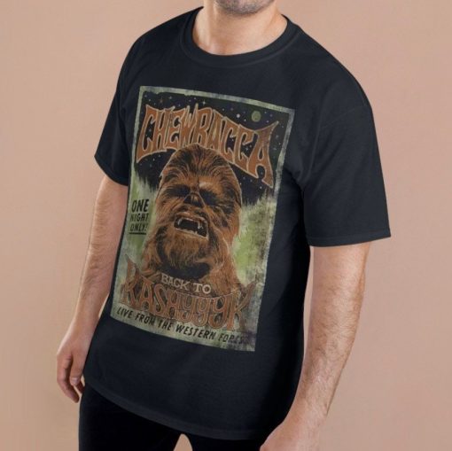 Chewbacca Chewbacca Star Wars Kashyyyk Wookie Chewie Graphic Unisex T-Shirt