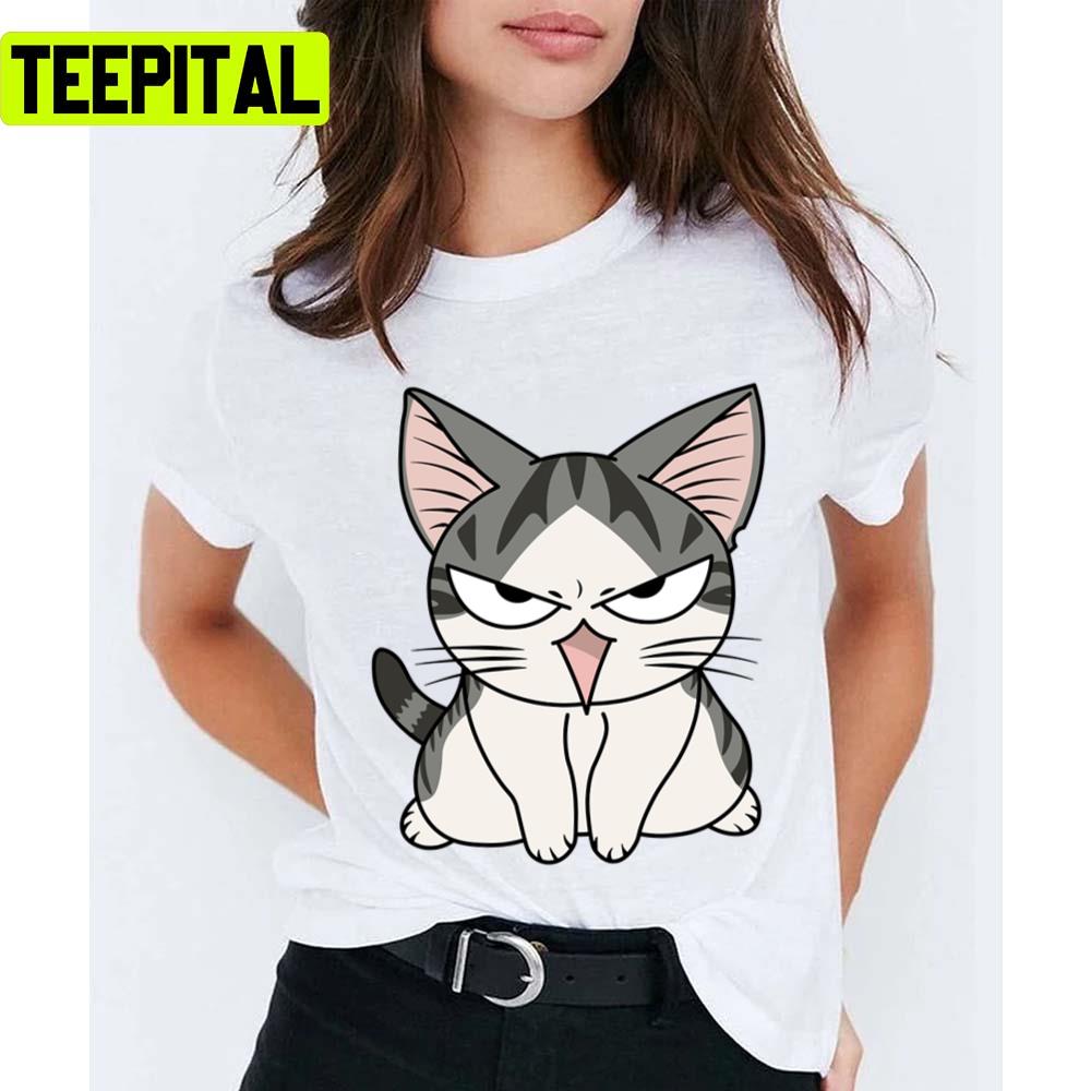 Chi The Angry Cat Animated Unisex T-Shirt