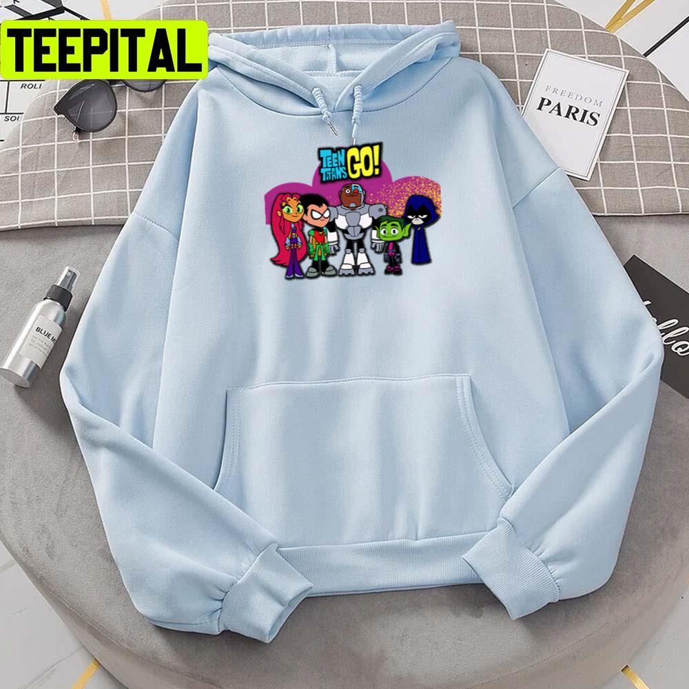 Chibi Art Teen Titans Go Unisex T-Shirt