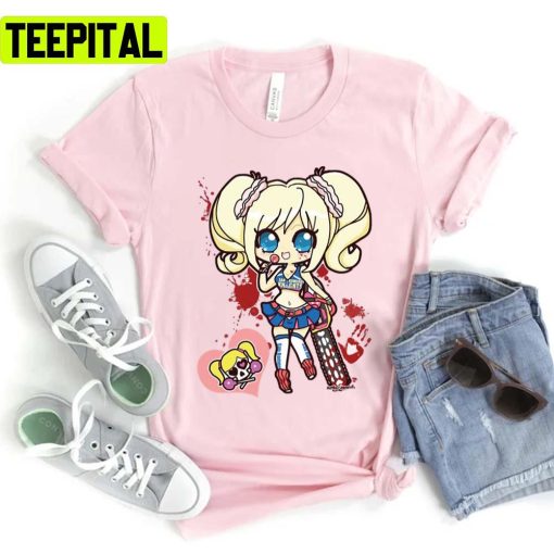 Chibi Video Game Lollipop Chainsaw Unisex T-Shirt