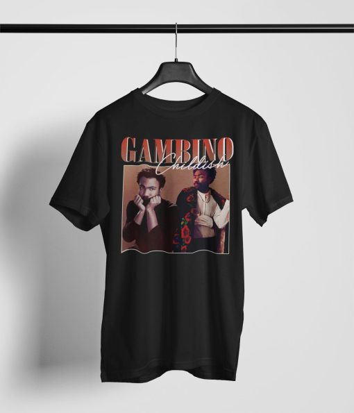 Childish Gambino Singer Inspired 90s Bootleg Rap Old School Unisex T-Shirt