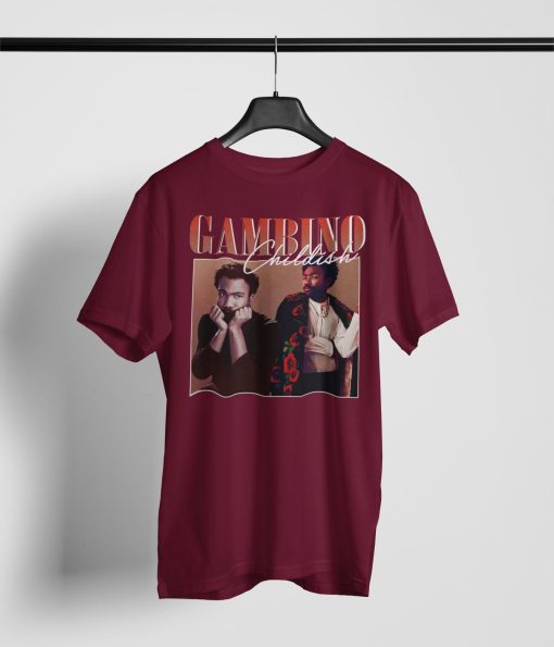 Childish Gambino Singer Inspired 90s Bootleg Rap Old School Unisex T-Shirt