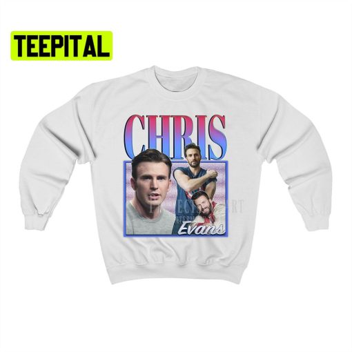 Chirs Evans Retro Vintage Art Unisex Sweatshirt