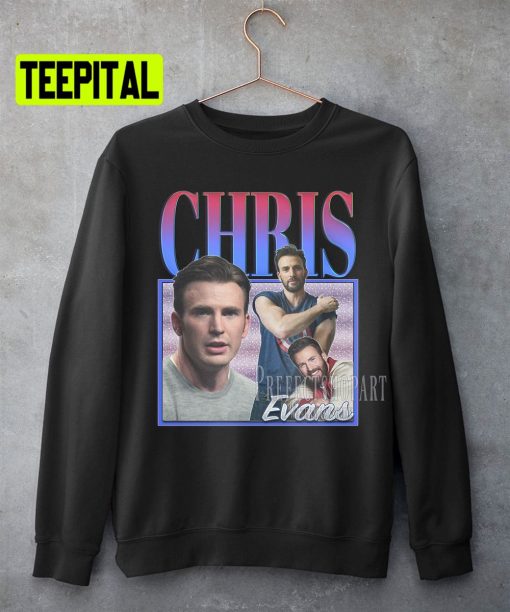 Chirs Evans Retro Vintage Art Unisex Sweatshirt