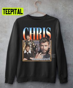 Chris Hemsworth Retro Vintage Art Unisex Sweatshirt