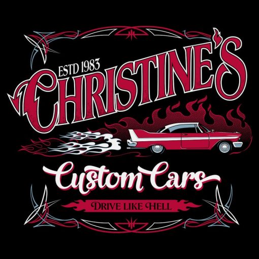 Christine’s Custom Cars Stephen King Horror Movie Unisex T-Shirt