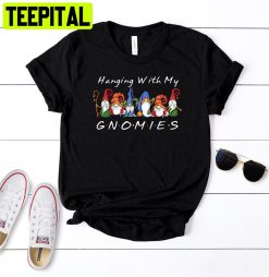 Christmas Gnomes Hanging With My Gnomies Unisex T-Shirt