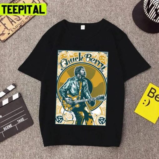 Chucks Perform Guitar Chuck Berry Rock N Roll Unisex T-Shirt