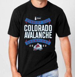 Colorado Avalanche Champions 2022 Western Conference Championship Unisex T-Shirt