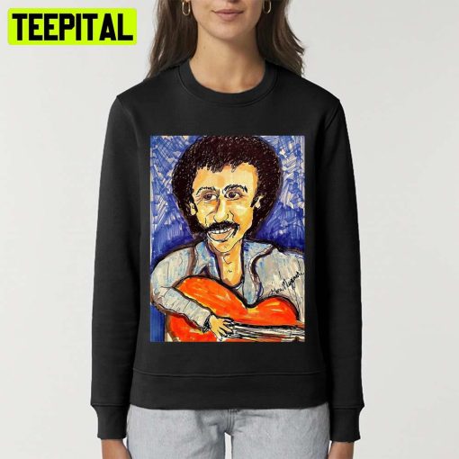 Colored Portrait Of Jim Croce Unisex T-Shirt