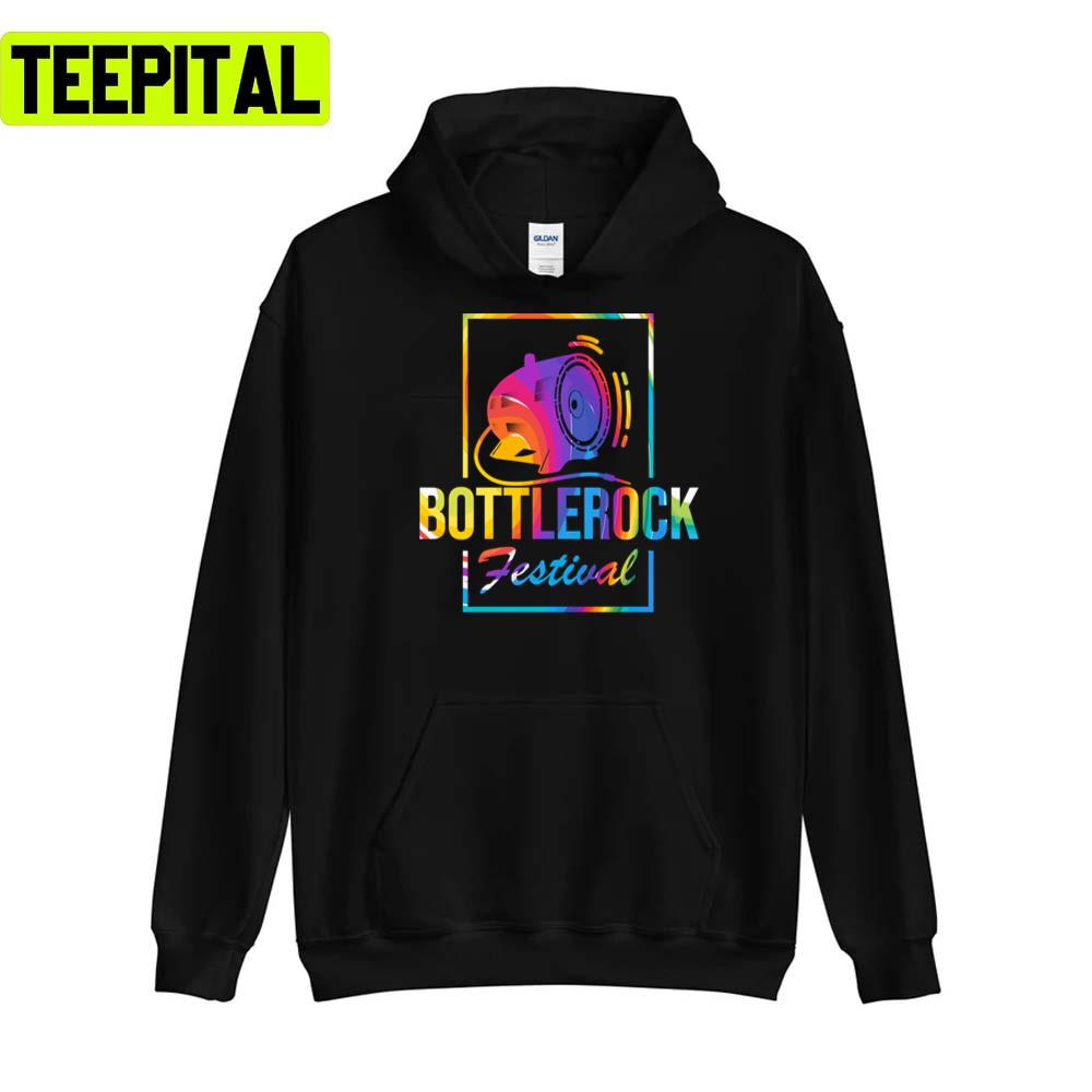 Colorful Design Bottle Rock Festival Unisex T-Shirt