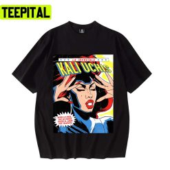 Comic Design Super Hero Kali Uchis Unsex T-Shirt