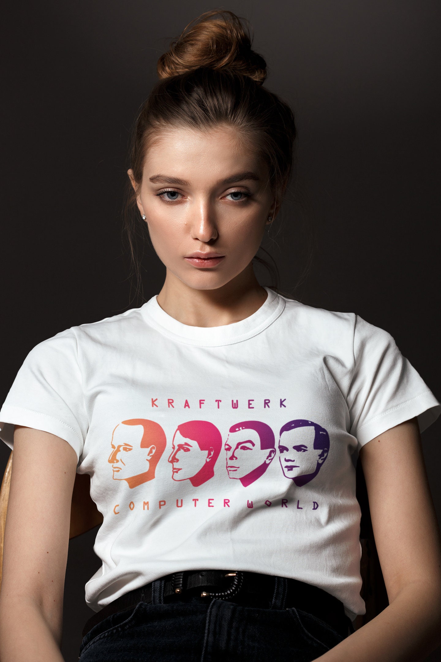 Computer World Retro Electronic Music Kraftwerk Unisex T-Shirt