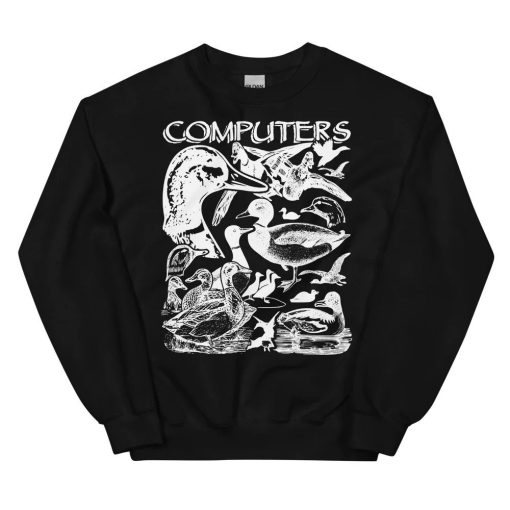 Computers Funny Duck Trending Unisex Sweatshirt