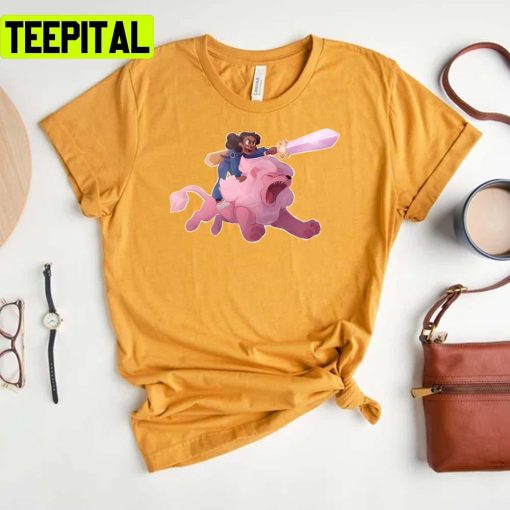 Connie And Lion Steven Universe Unisex T-Shirt