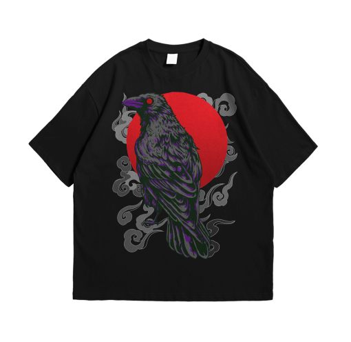 Cool Art Shinobi Raven Japanese Urban Unisex T-Shirt