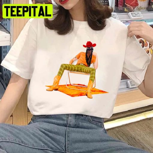 Cool Pose On Chair Photograpy Orville Peck Unisex T-Shirt