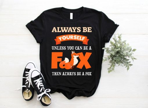 Cool Retro Fox T-Shirt