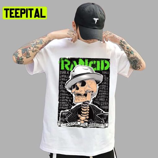 Cool Rock Music Graphic Rancid Band Unisex T-Shirt