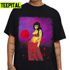 Copia De Teyana Farewell Rose Petal The Last Tour 2021 2022 Illustration Unisex T-Shirt