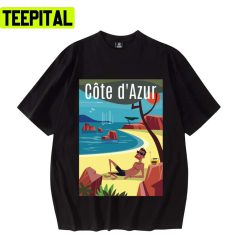 Cote Dazur Hyeres France Unisex T-Shirt