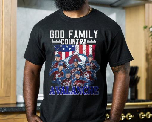 Country Avalanche Signature Avalanche Hockey Team Go Avs Go Sanley Cup Shirt