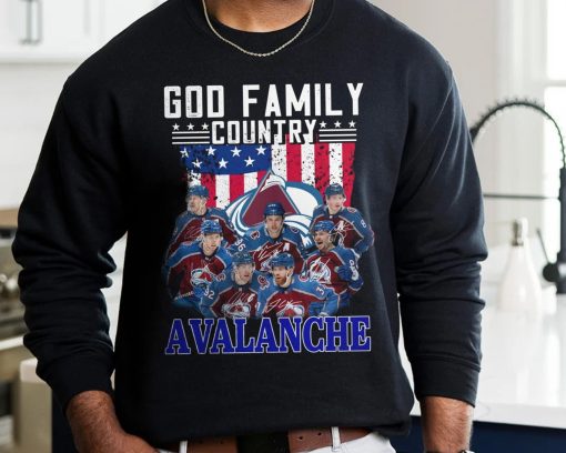 Country Avalanche Signature Avalanche Hockey Team Go Avs Go Sanley Cup Shirt