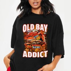 Crab Fire Ultimate Old Bay Addict Vintage Unisex T-Shirt