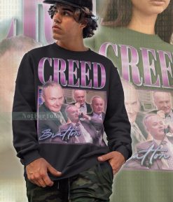 Creed Bratton Creed Bratton Homage The Grass Roots The Office Retro Funny Creed Bratton Merch Unisex Sweatshirt