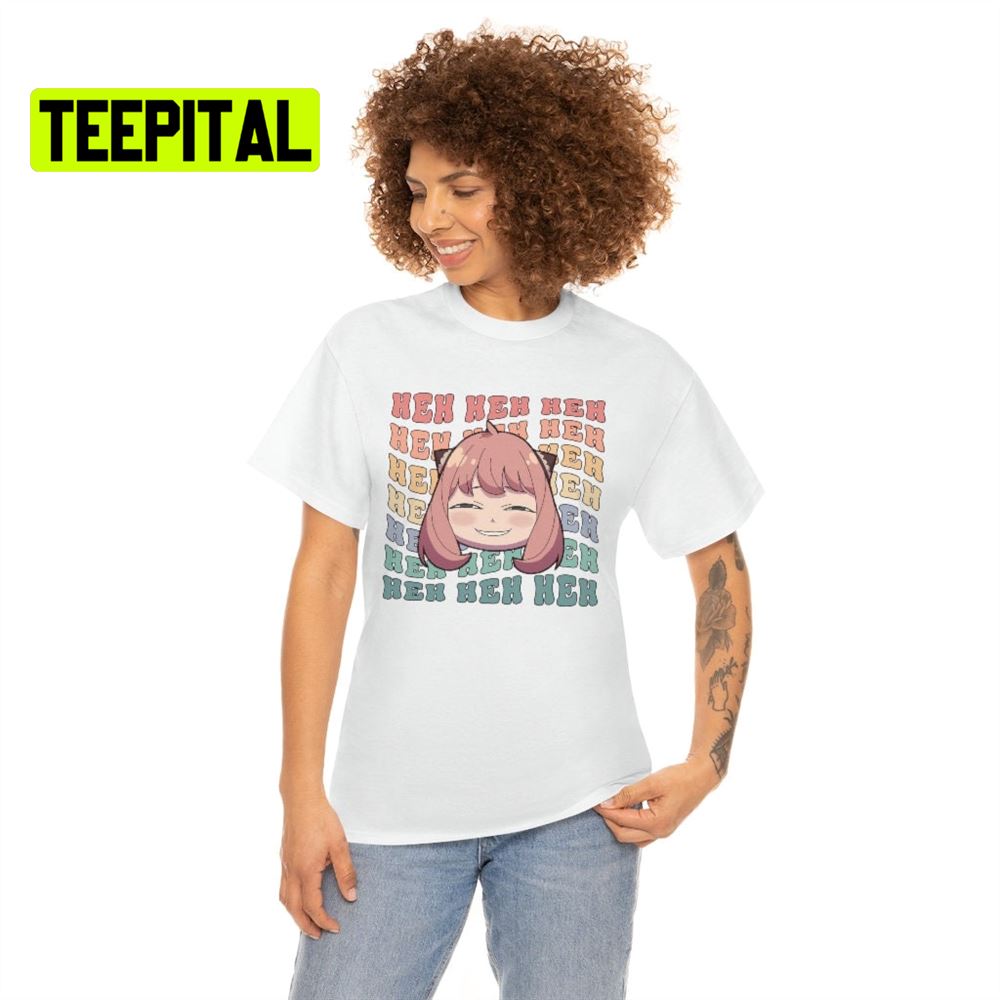 Cute Anya Meme Face Spy X Family Anime Unisex T-Shirt – Teepital