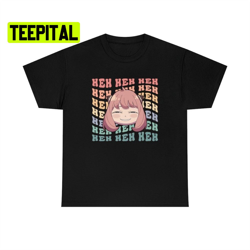 Cute Anya Meme Face Spy X Family Anime Unisex T-Shirt – Teepital