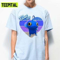 Cute Blue Ocean Sea Beast Kawaii Sea Creature 2022 Unisex T-Shirt