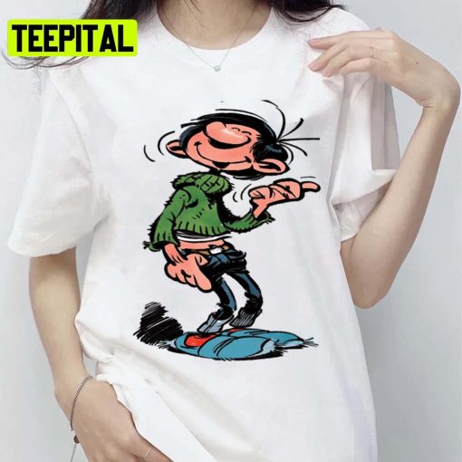 Cute Cop In Gaston Lagaffe Unisex T-Shirt