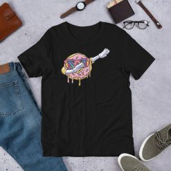 Cute Dabbing Donut Crew Chocolate Sprinkles Funny Unisex t-shirt