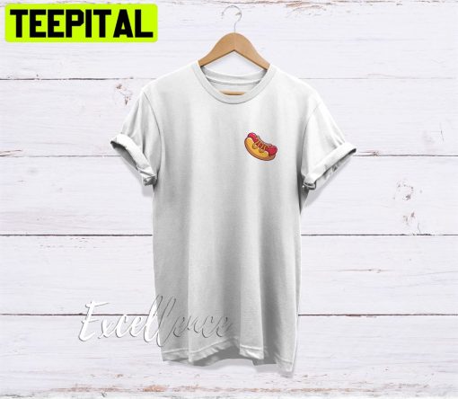 Cute Hot Dog Unisex T-Shirt