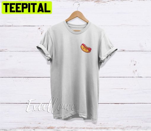 Cute Hot Dog Unisex T-Shirt