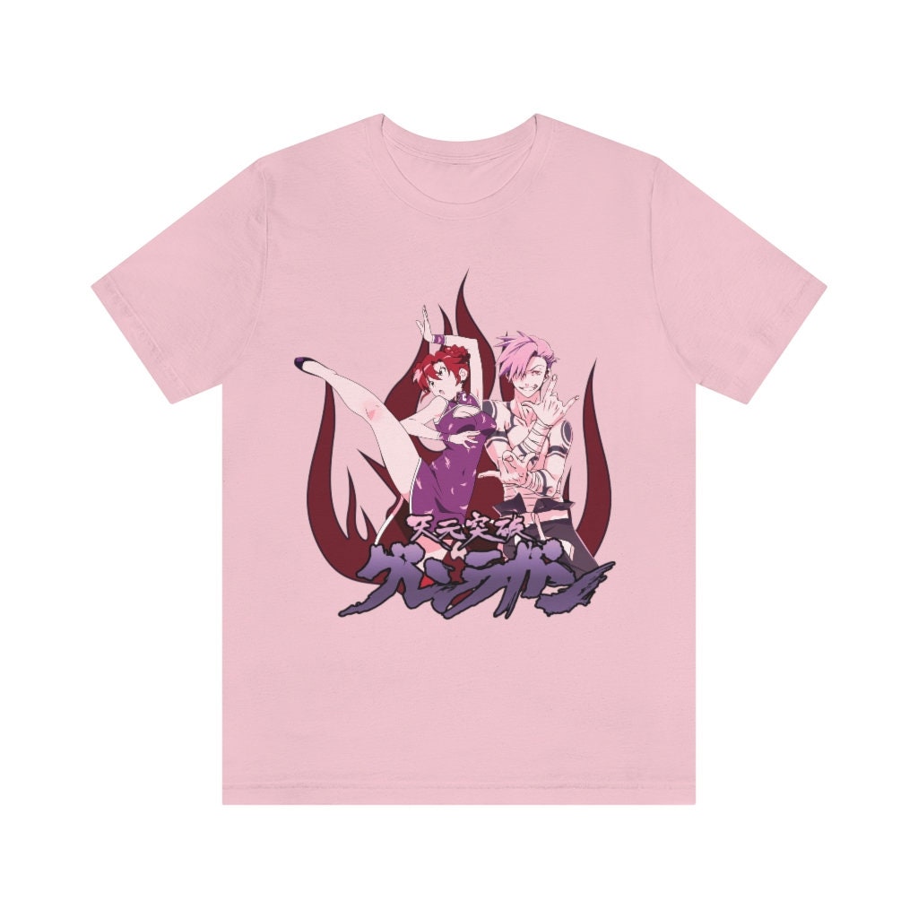 Tengen Toppa Gurren Lagann Red Design Trending Unisex T-Shirt – Teepital –  Everyday New Aesthetic Designs