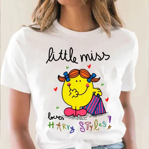 Cute Little Miss Loves Harry Styles Unisex T-Shirt