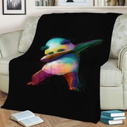 Dabbing Panda Fleece Blanket Throw Blanket Gift