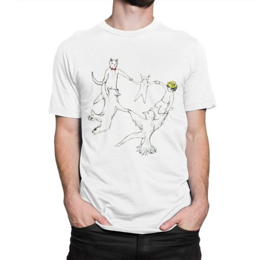 Dancing Friends Original Art T-Shirt