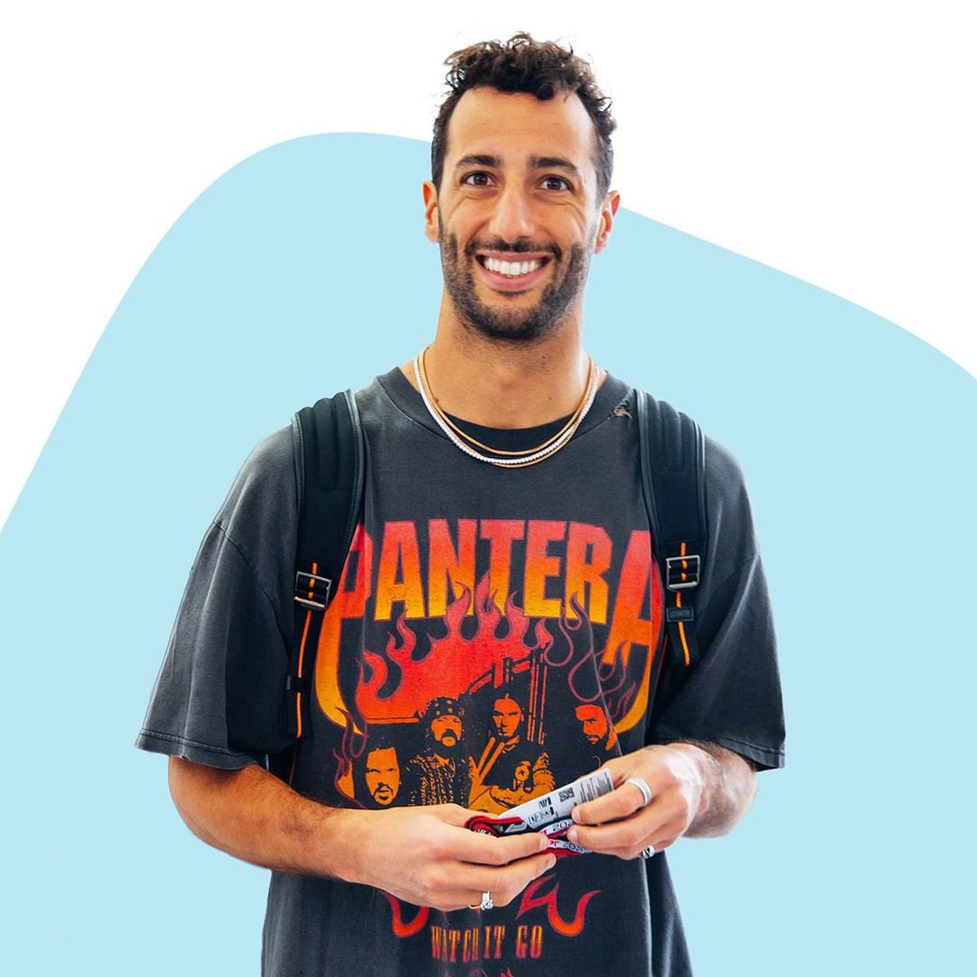 Daniel Ricciardo 1997 Pantera Watch It Go Pantera Band Winterland Dimebag Unisex T-Shirt