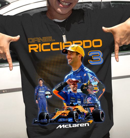 Daniel Ricciardo Mclaren Ricciardo 3 Driver World Tour Nascar Racing Formula 1 F1 Shirt