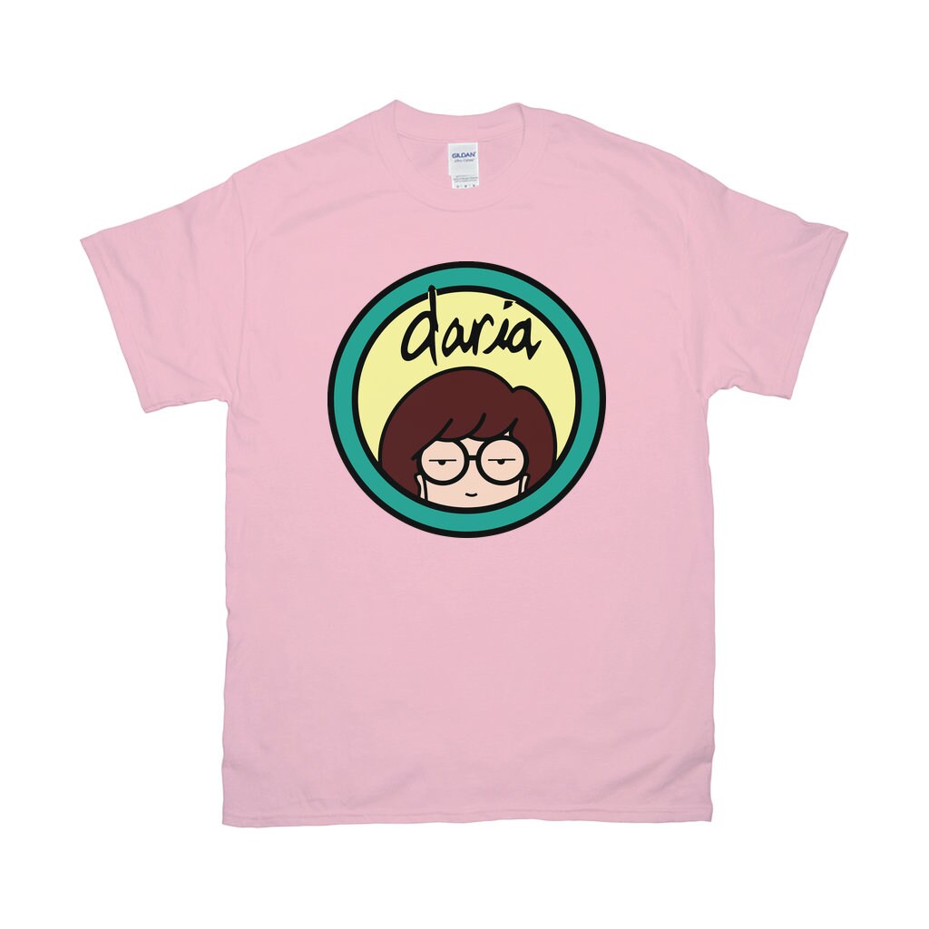 Daria Logo Sick And Sad World Cartoon Series Form Mtv Parody Sarcasm Antisocial Unisex T-Shirt