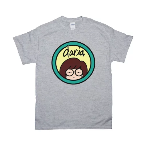 Daria Logo Sick And Sad World Cartoon Series Form Mtv Parody Sarcasm Antisocial Unisex T-Shirt