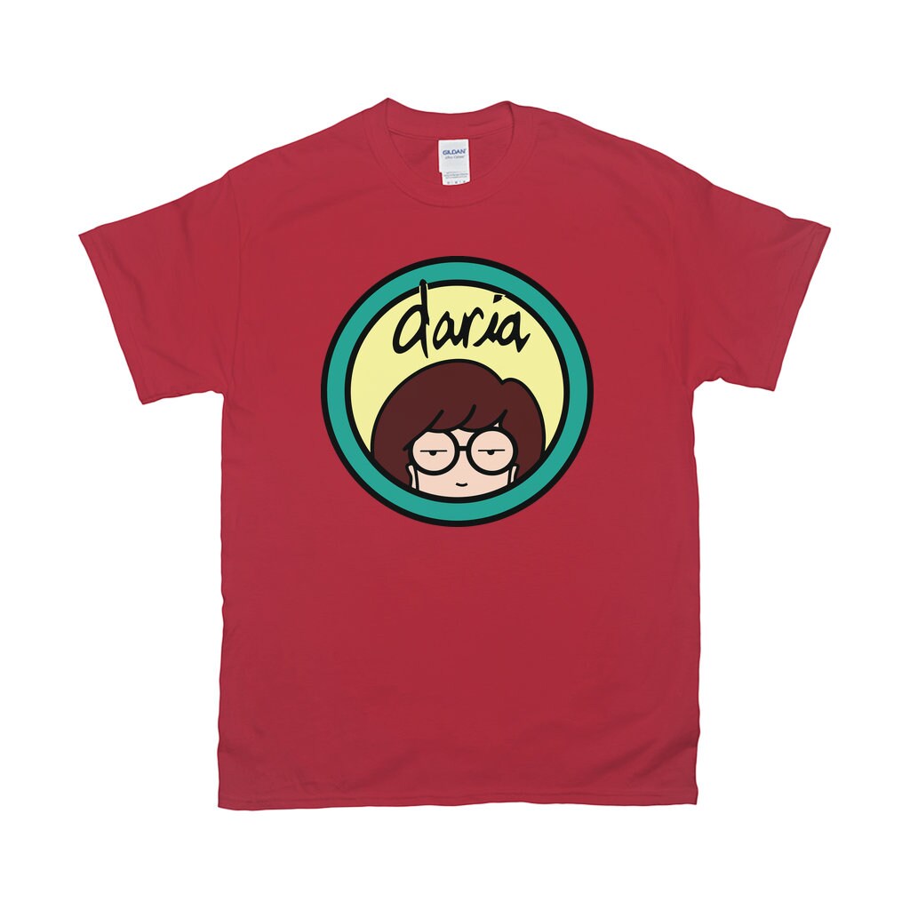 Daria Logo Sick And Sad World Cartoon Series Form Mtv Parody Sarcasm Antisocial Unisex T-Shirt